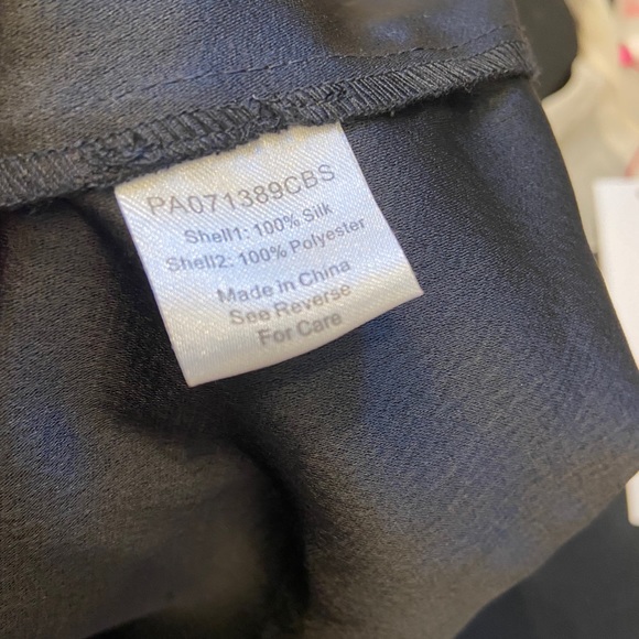 Parker New Silk Pipsy Sheer Black and White Shift Dress Size Medium - Picture 11 of 12